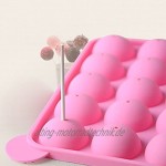 Cake Pop Form Silikon 2 Stück lollipop silikonform für Hard Candy Lollipop und Popcake