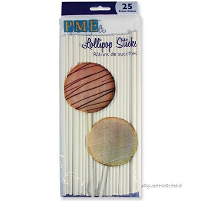 Cake Pops Lollipop Sticks 20 x 0,30 cm 25 Stück