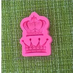 PiniceCore König Prinzessin Königin-Krone 3D-Silikon-Form-Fondant-Kuchen-Kuchen die Werkzeuge Lehm Soap-Schokoladen-Form