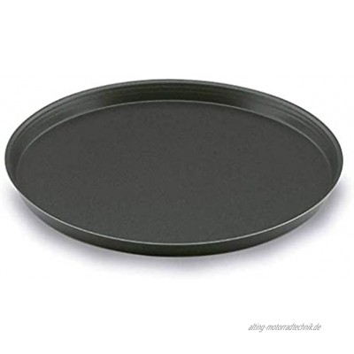 LACOR Pizzablech Aluminium 36 cm antihaftbeschichtet schwarz