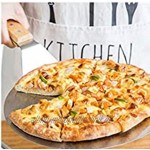 Ruosaren Pizzaschaufel aus Edelstahl rund 30,5 cm
