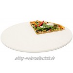 Evre Pizza Stein 30 cm Durchmesser für Backofen & Grill BBQ rund