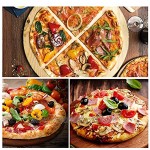 Pizzaschieber Aluminium Perforiert Pizzaschieber mit Verbrühungshemmend Griff zur Kompakten Aufbewahrung Brotschaufel für Hausgemachtes Pizza Brot Pizza shovel kit