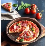 wantanshopping Pizzastein Pizza-Pfanne Backen-Pan-Form-Backen für Hausküchenofen Nichtstick 6 Zoll 8 Zoll 9-Zoll-kleine Pizza-Tablett mit Löchern Pizzablech Size : 6inch