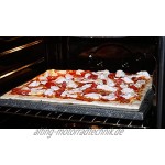 XXL Pizza-Set Pizzastein aus Granit L + Bambus Pizzaschieber + 2kg Pizzamehl