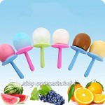 Lebensmittelform Eiscremetyp Haus Mini Kreativer Eis Sperma Typ umweltfreundliches Silikon einfach abzunehmen Sunshine20. Color : Blue