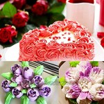 JOJYO Spritztüllen Set,Russische Spritztüllen Set Sahnespender 12tlg Zum Verzieren von Cupcakes Torten Rosen Blumen Für Hobby Bäcker Konditor