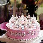 YIJIAOYUN Einhorn Kuchen Topper Party Dekoration für Hochzeit Geburtstagsparty